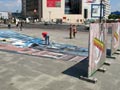 illusionsmalerei strassenmaler 3D